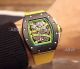 Perfect Replica Richard Mille RM 61-01 Limited Edition Yellow Rubber Band Watch (6)_th.jpg